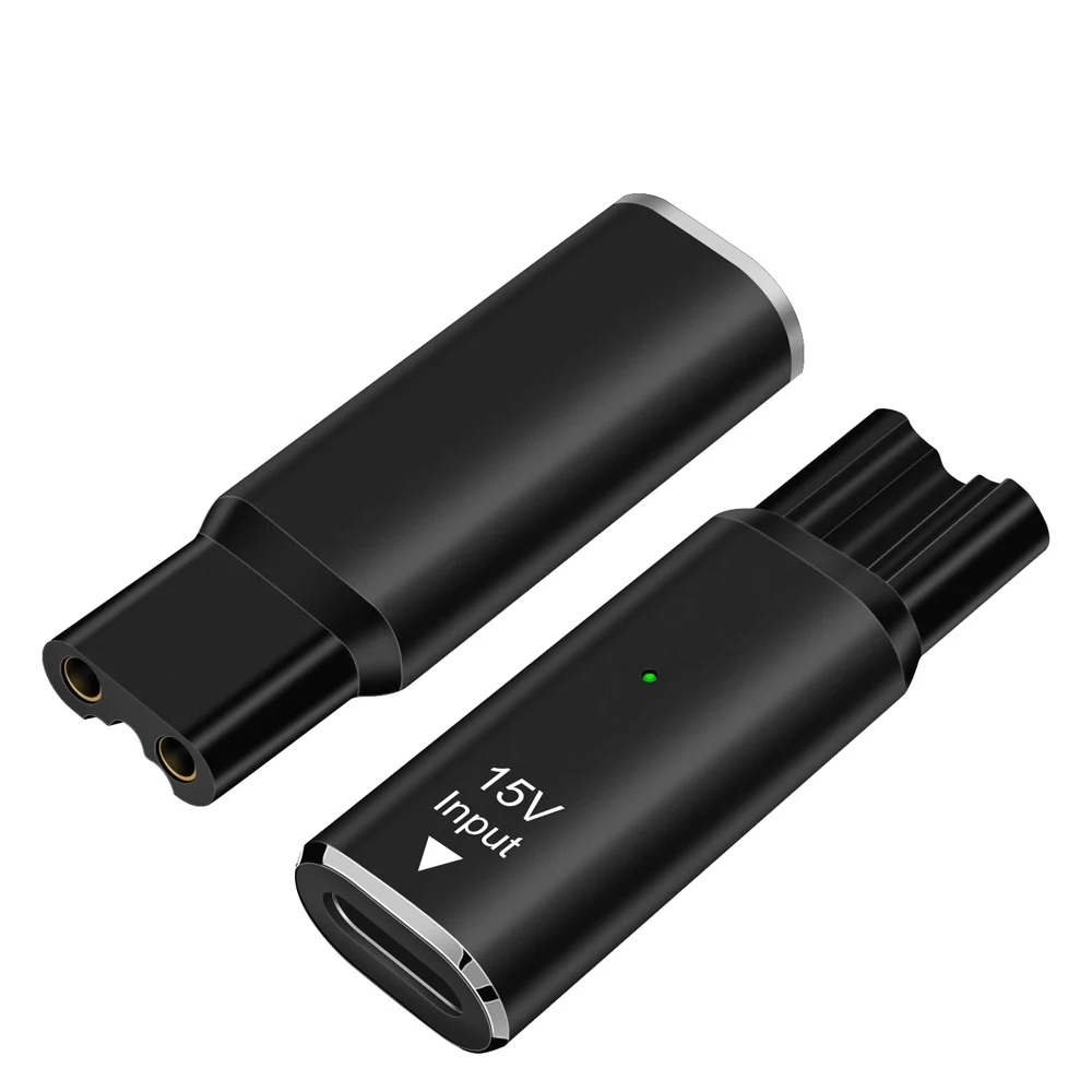 Beard Trimmer - 15V Typ-C Rasierer-Adapter, Ladekonverter, geeignet für