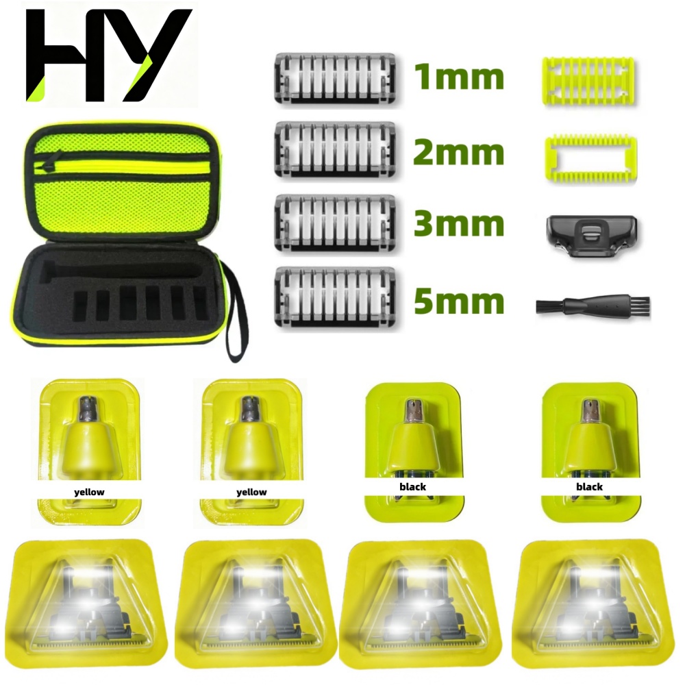 Electric Shaver Rotary - Elektrischer Trimmer-Rasierer Ersatzkit für OneBlade Kompatibel