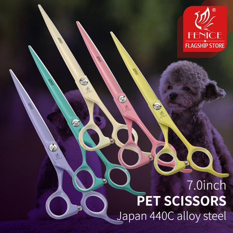Grooming Scissors - Fenice Jp440c Bunte Professionelle 7,0 Zoll