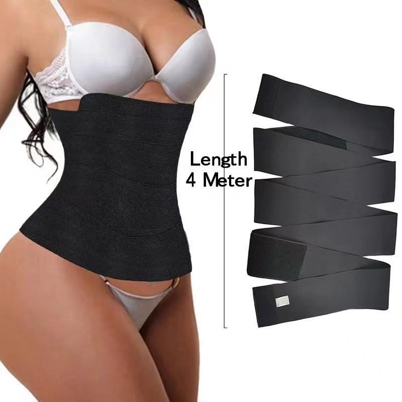 Body Trimmer - Bauchwickel-Bandage-Taillentrainer für Frauen, Trimmer-Bauchschweiß-Taillengürtel mit Schlaufe,