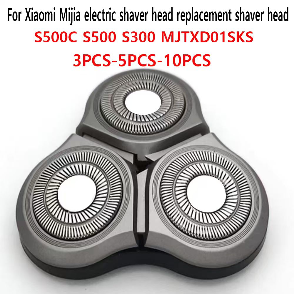 Electric Shaver Rotary - 3-5-10 Stück für Xiaomi Mijia S500C