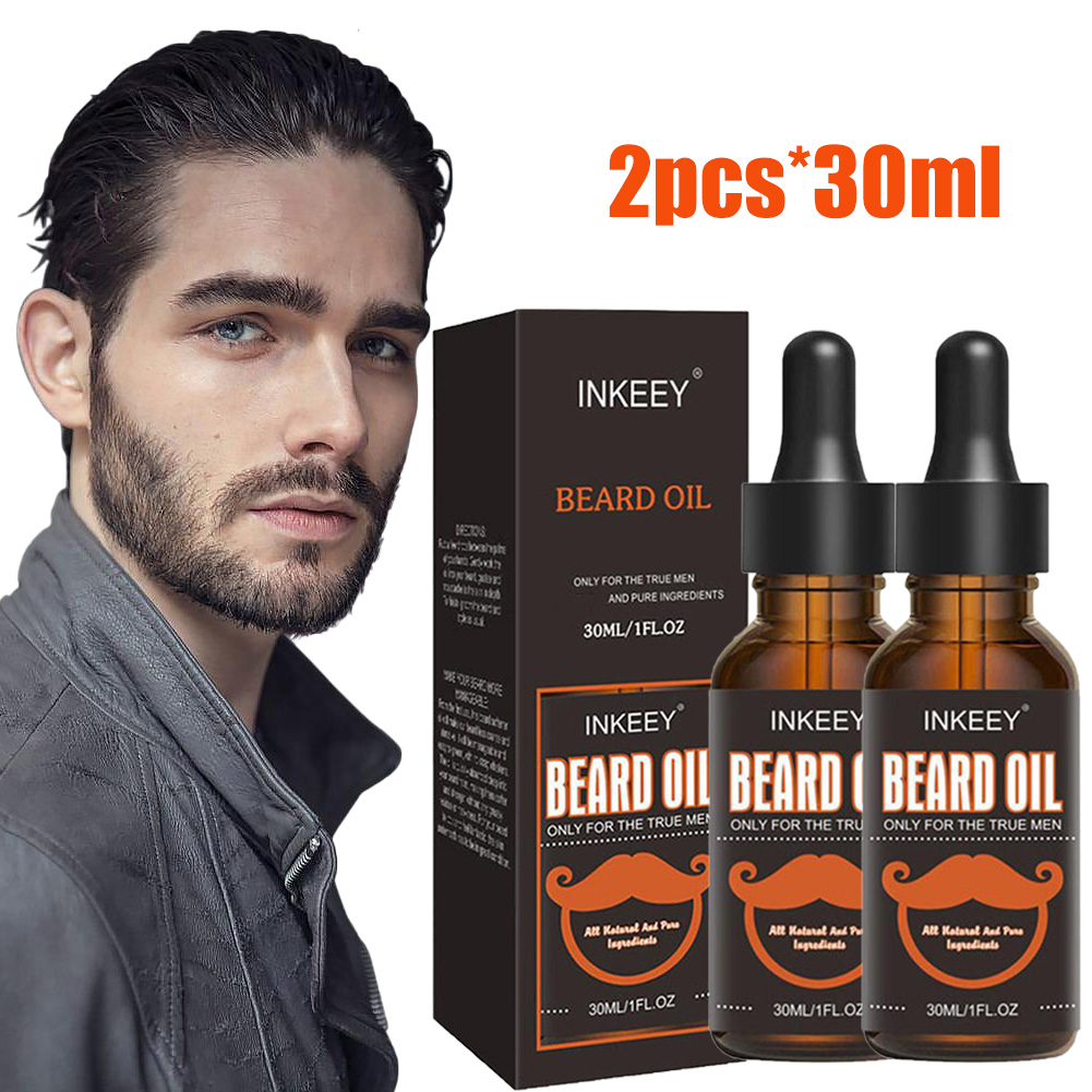 Beard Oil - 2 Stück Bart pflege öl für
