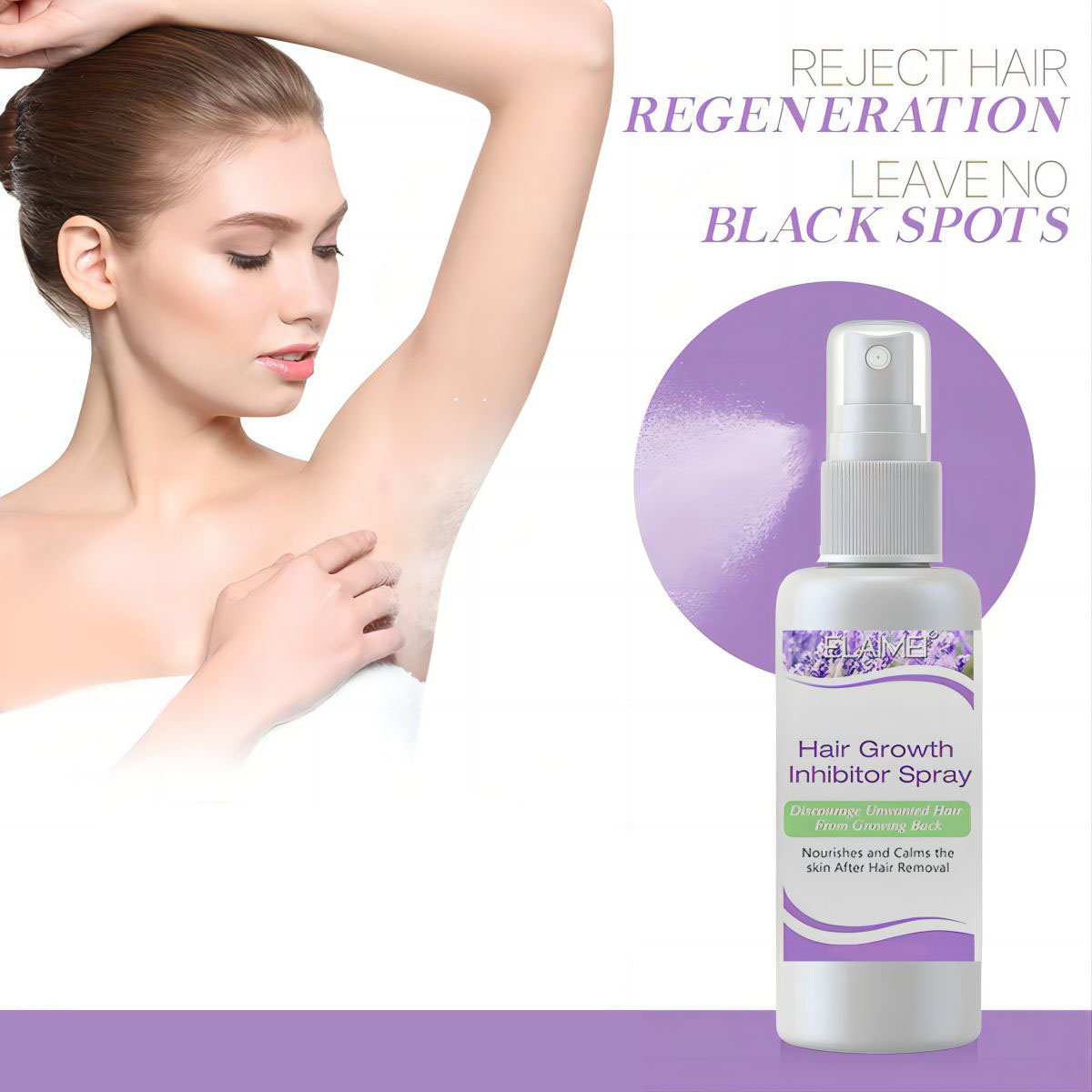 Shaving Cream - Permanente Haarwuchs entfernung Inhibitor Spray Bart