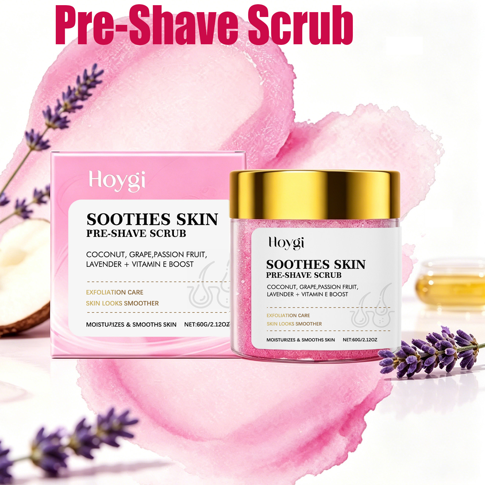 Shaving Cream - Vor dem Rasieren Anwendbares Peeling Sanftes