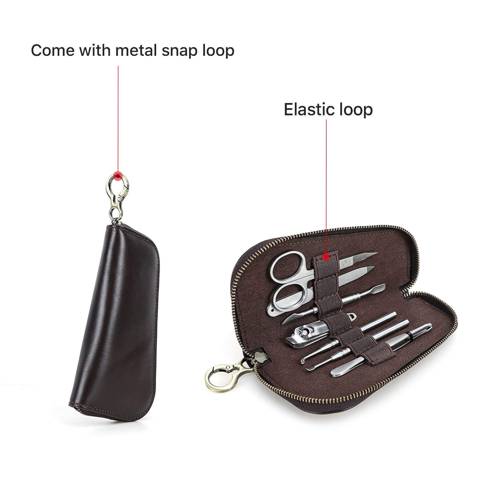 Echtes Leder Reiseetui für Man – Grooming Scissors Bewertung und Preis
