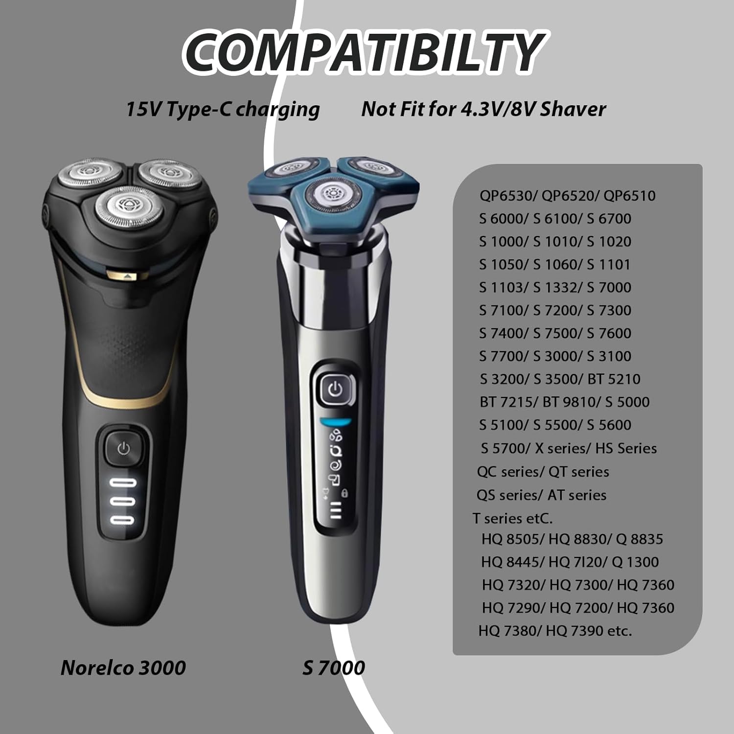Brangdy 15V HQ8505 Typ-C Rasie – Body Trimmer Bewertung und Preis