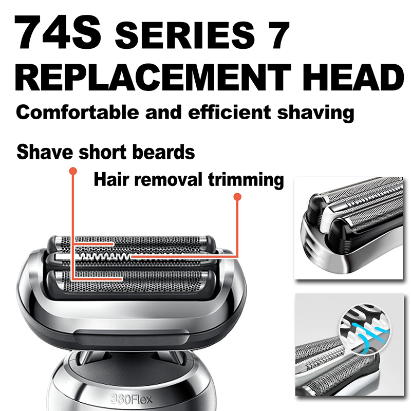 2er-Pack 74S Series 7 Ersatzsc – Electric Shaver Rotary Bewertung und Preis