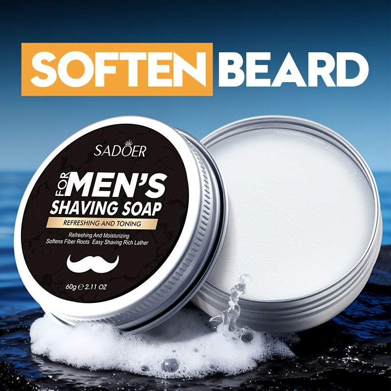 60g Herren-Rasierseife mit Min – Beard Oil Bewertung und Preis