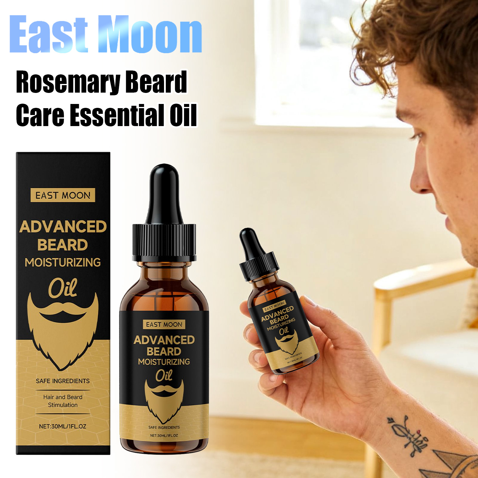 East Moon Rosmarin Bartpflegeö – Beard Oil Bewertung und Preis