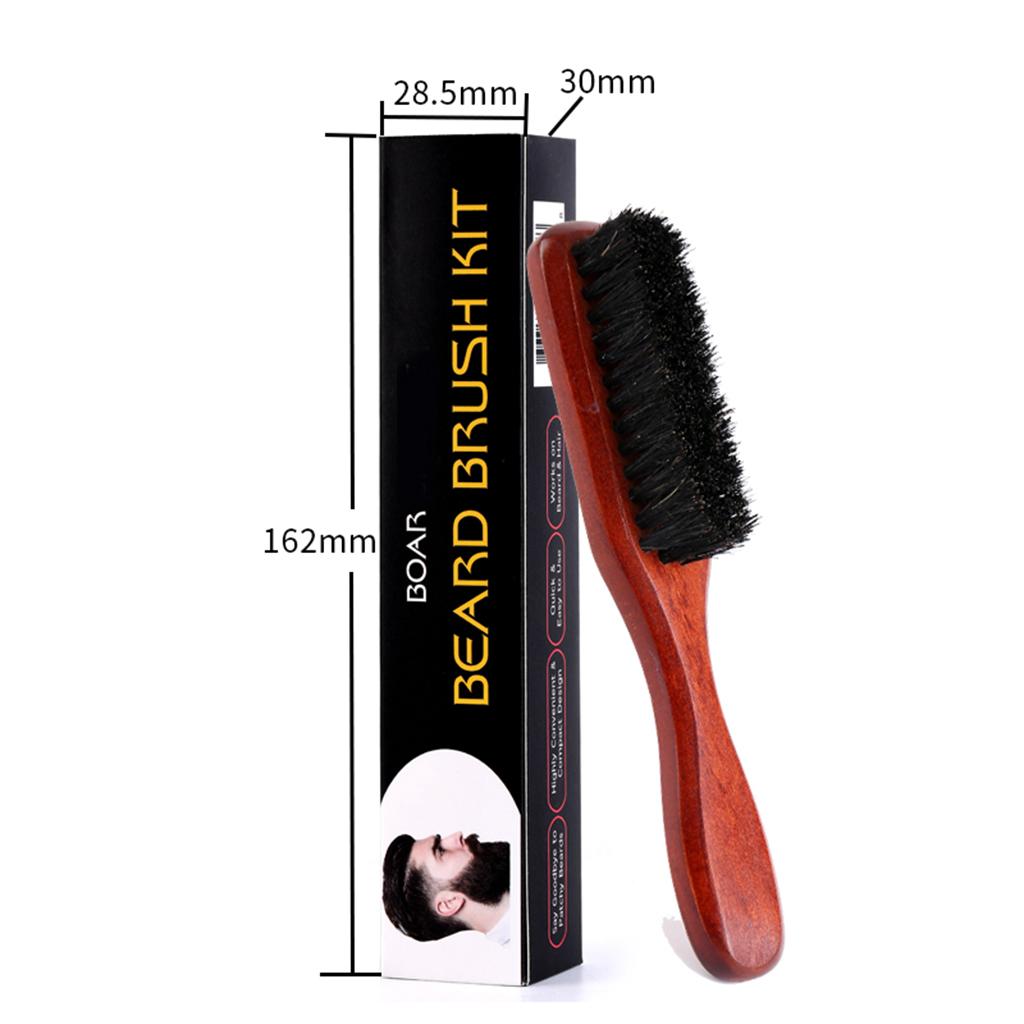 Bartbürste mit langem Holzgrif – Mens Grooming Travel Kit Bewertung und Preis