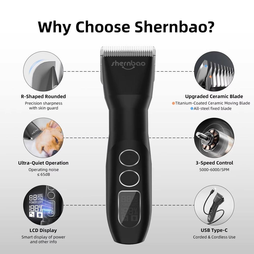 Shernbao PGC-880 D-Serie Kabel – Hair Clipper Bewertung und Preis