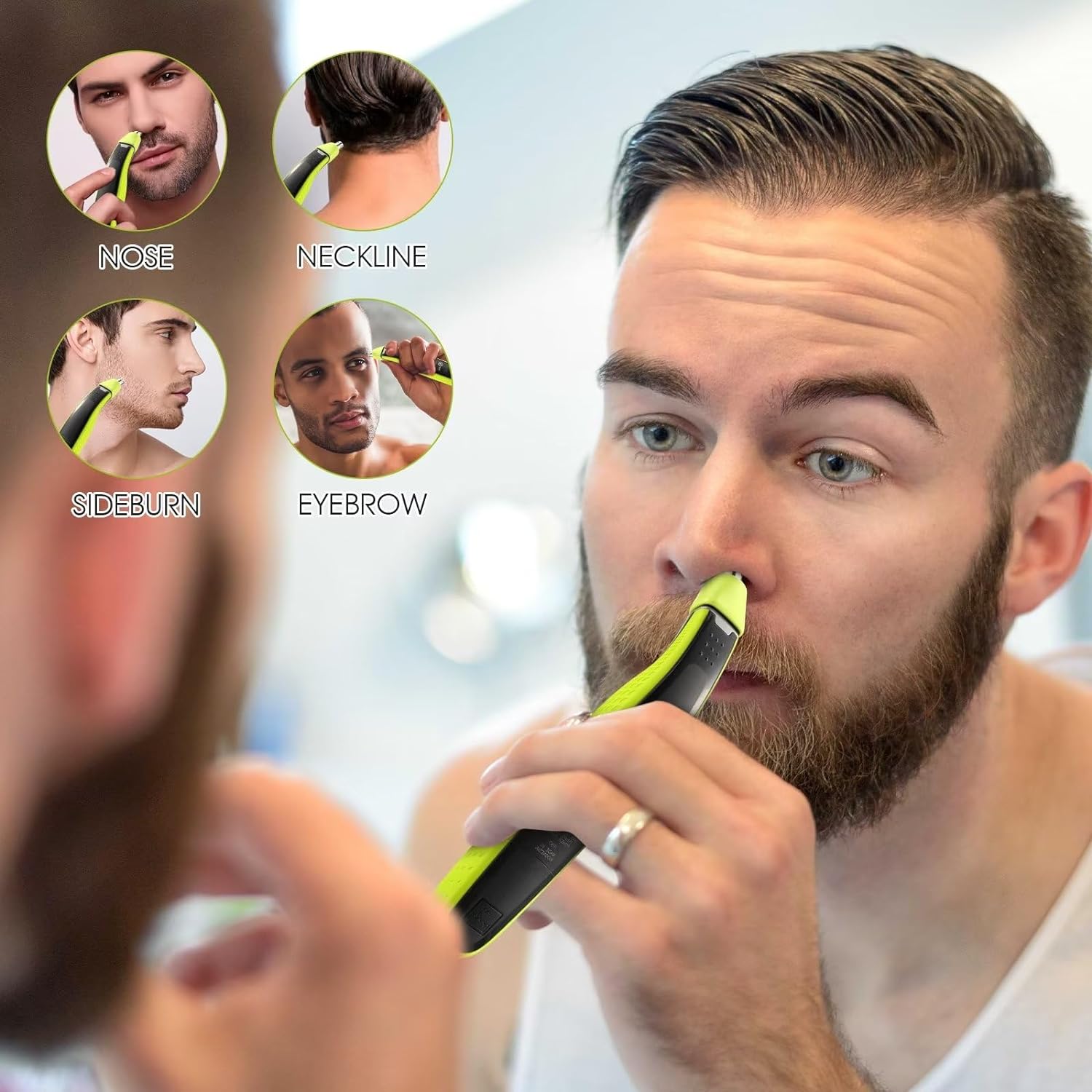 YUKU Nasenhaarschneider Ersatz – Electric Shaver Rotary Bewertung und Preis